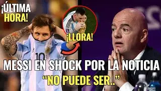 🚨 FIFA RETIRA el MUNDIAL a ARGENTINA: DESCUBREN AMAÑOS que FAVORECIERON a MESSI 🚨