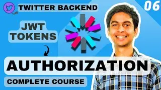 Authorization using JSON Web Token | JWT | Complete Backend Development Course