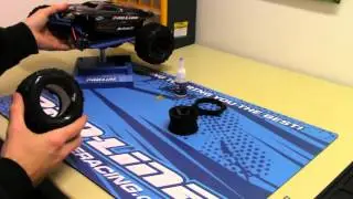 Installing Tires & Wheels with Proline Racing's Tire Bands and Glue