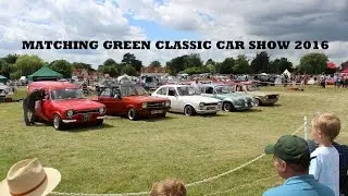 Matching green car show 2016