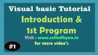 Day-1: Visual Basic Tutorial &ndash; Uses of Label &ndash; Text Box & Command Button By Manoj Sir