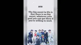 BTS inspiration status BTS inspiration #inspiration #motivation #bts#rm#jimin#jin#viral#trending