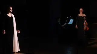 Katerina Mishchanchuk (violin) and Valeria Grabko (soprano). Antonio Vivaldi, Domine Deus (Gloria)