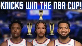 Knicks Win The NBA Cup! | The Off Ball Takes Podcast