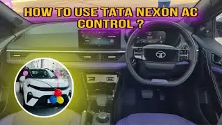 TATA NEXON में AC कैसे काम करता है ? ।। How To Use TATA NEXON AC Control ? #tatamotors