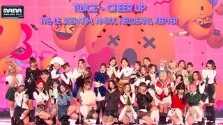 IVE, NMIXX, Le Sserafim, Kep1er and New Jeans performed TWICE's 