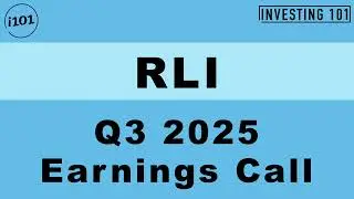 RLI Q3 2025 Earnings Call | Q3 2025 Earnings Conference Call | Q3 2025 Results