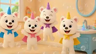 &ldquo;Bubbly Paws! 💦 The Polar Bear Tots Learn to Wash Their Hands&rdquo;