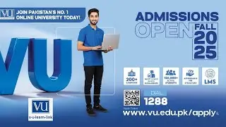 VU Fall Admission 2025 | Fee Structure ofVu | why choice Virtual University | by ShairAli