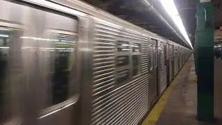 [MTA]: Manhattan Bound Budd Co. R32 (A) Train @Hoyt- Schermerhorn Street