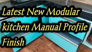 New Modular kitchen Manual Work Finish Plywood Mica Work Finish