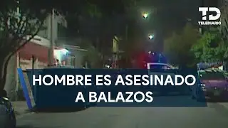 Hombre es asesinado a balazos en la colonia Tierra Propia en Guadalupe
