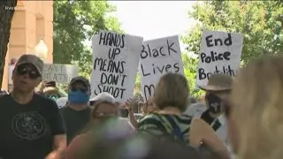 Georgetown community holds George Floyd protests | KVUE