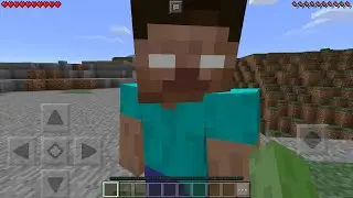 I FOUND HEROBRINE in Minecraft Pocket Edition (How To Spawn Herobrine with Mods)