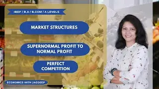 Supernormal - Normal Profit l Lec 16 l English l IB / B.A / B.com / A Levels  I Jagdeep Ma'am