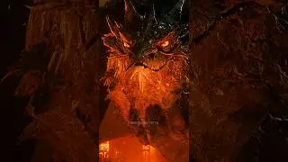 Smaug's death | The Hobbit | #shorts #short #viral #thehobbit #movies