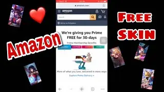HOW TO GET FREE SKIN ON AMAZON PRIME  (MOBILE LEGENDS) | Ryza Hermo