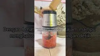 Dendeng Kentang Balado With Food Chopper Mitochiba CH 200