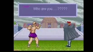 Street Fighter One Mugen Remake Sagat Arcade Ending