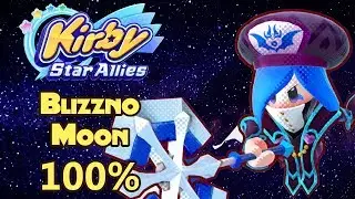 Kirby Star Allies &bull; Blizzno Moon 100% Playthrough