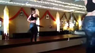 Nicci BellyDance Improv practice Young & Beautiful