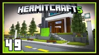 HermitCraft Season 5: Creating The Modern City Landscaping  (Minecraft 1.12)