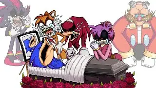 R I P  SHIN SONIC! SAD STORY😭   Shin Sonic Dies   FNF Goodbye World   Sonic Worlds A