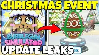 УТЕЧКА ВСЕХ РОЖДЕСТВЕНСКИХ ОБНОВЛЕНИЙ В BUBBLE GUM SIMULATOR INFINITY! | BGSI