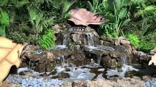 The Waterfall Guy - Large custom waterfall with a giant robot!