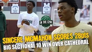 Sincere Mcmahon and Attucks Takes Down Cathedral In Arguably The Best Sectional In The State