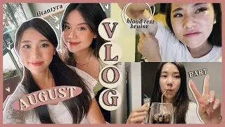 [VLOG] Getting my blood work done 💉 & finally meeting titantyra again! 💖 | MONGABONG