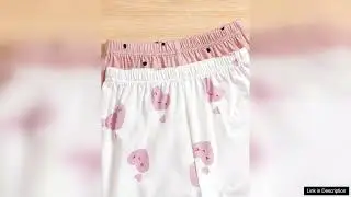 SHEIN 4pcs/Set Tween Girls' Comfy Heart Pattern Pajama Set Short Sleeve Review