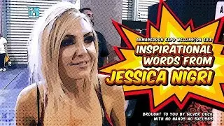 Inspirational words from Jessica Nigri