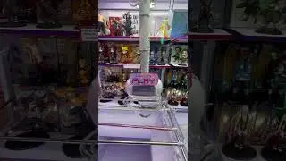 Claw machine tips 3 attempts UFO Catcher #arcade #clawmachine #ufoキャッチャー #ufocatcher #figurine