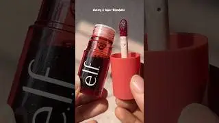 ⁠VIRAL @elfcosmetics  Cherry Cola blush tint - for lips and cheeks 🍒 #elfcosmetics #makeup #liptint