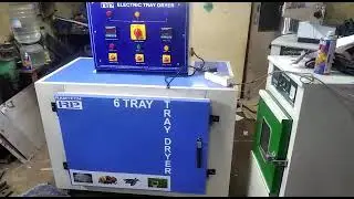 ELECTRIC TRAY DRYER 6 Trays capacity