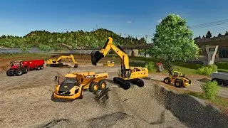 FS25 - Map Hutan Pantai 036 - Forestry, Farming and Construction - LS25