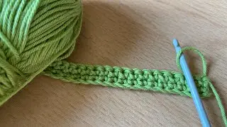 Háčkování - řetízkové oko a krátký sloupek (začátečníci)