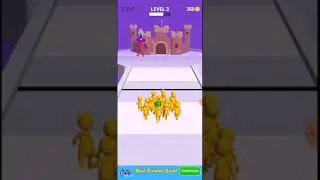 join clash 3d ios android gameplay level 3 join clash 3d walkthrough