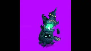 (Minor Form) Arcorina Purple Screen [Bone Island] | My Singing Monsters