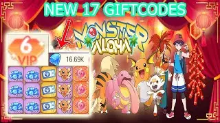 Monster Aloha PAPP & 17 Giftcodes - Free VIP6 Pocket Incoming Android iOS APK