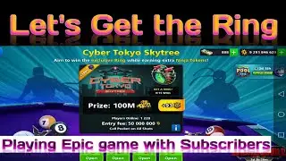 8 ball pool Live Ep 114 | New Event 100M Table I Playing with subscribers  @XJgaming8bp