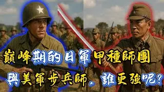 巔峰期的日軍甲種師團與美軍步兵師，誰更強呢？