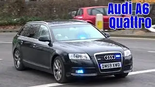 Unmarked Police Car Responding - Audi A6 Quattro