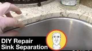 Sink Separation, Under-counter on Granite