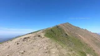 Walk Down Mount Snowdon near Llanberis   Gwynedd, Wale - PART 1