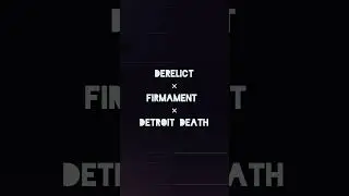 Derelict &times; Firmament &times; 81625 #metal #cursedmetal #blackmetal #deathmetal #hardcore #detroit