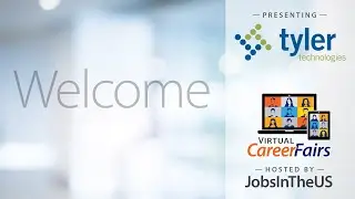 Tyler Technologies at the Virtual College Career Fair, hosted by JobsInTheUS
