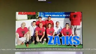 Z60A, KOSOVO EU, 18MHz, CW, Worked by HL2WA