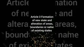 Part I&mdash;The Union and Its territories